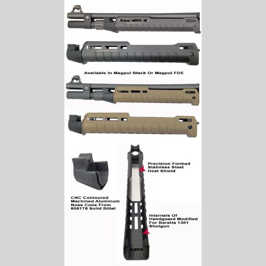 Picture of GG&G BERETTA 1301 MAGPUL ZHUKOV HANDGUARD, BLACK