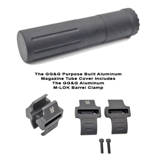 Picture of GG&G BERETTA 1301 GEN 3 REPLACEMENT MAGAZINE TUBE COVER WITH M-LOK BARREL CLAMP