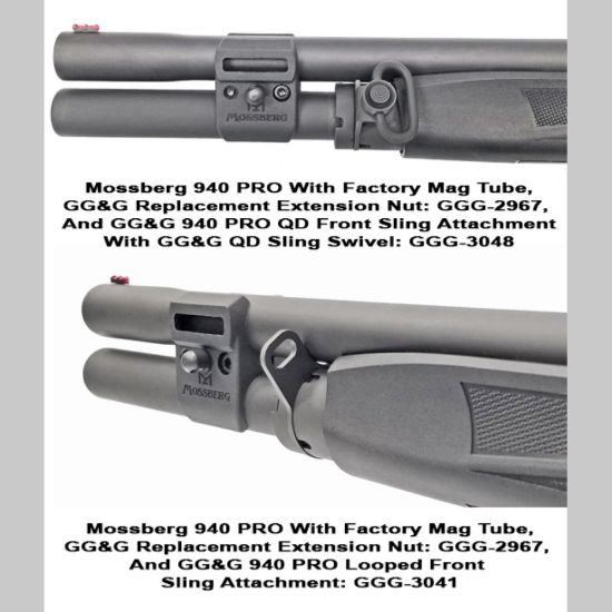 Picture of GG&G MOSSBERG 940 PRO TACTICAL REPLACEMENT MAG TUBE EXTENSION NUT, ACCESSORY CAPABLE