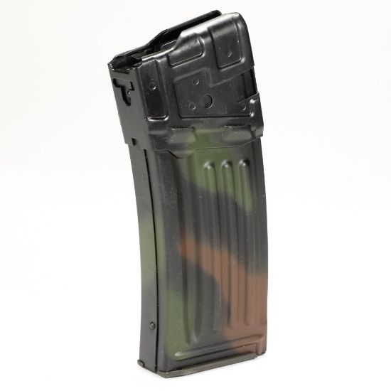 Picture of GERMAN HK93 FACTORY FOREST CAMO 25RD STEEL MAGAZINE NEW