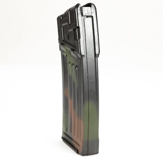 Picture of GERMAN HK93 FACTORY FOREST CAMO 25RD STEEL MAGAZINE NEW