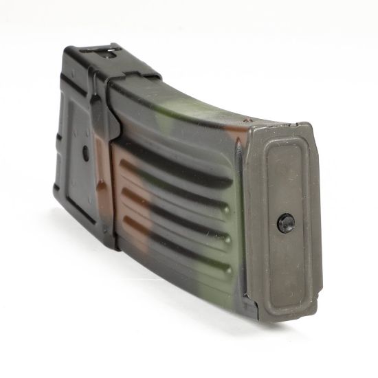 Picture of GERMAN HK93 FACTORY FOREST CAMO 25RD STEEL MAGAZINE NEW