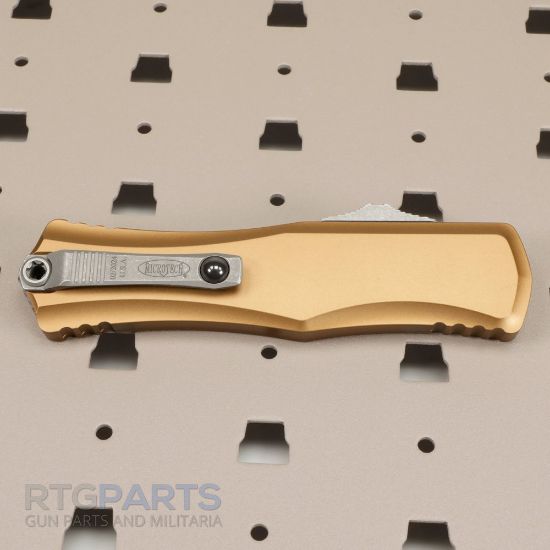 Picture of MICROTECH HERA II D/E OTF AUTOMATIC KNIFE, TAN, 4 INCH, APOCALYPTIC, 1702-10APTA