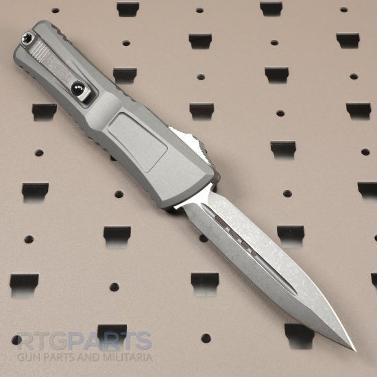 Picture of MICROTECH COMBAT TROODON GEN III D/E OTF AUTOMATIC KNIFE, NATURAL CLEAR, 4 INCH, APOCALYPTIC, 1142-10APNC