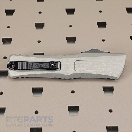 Picture of MICROTECH COMBAT TROODON GEN III D/E OTF AUTOMATIC KNIFE, NATURAL CLEAR, 4 INCH, 1142-1NC