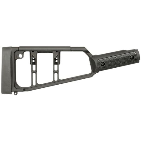 Midwest Industries, Lever Stock, Straight Grip, Fits Rossi, Straight Grip Lever Action Rifles, Anodized Finish, Black, 812102034421, MI-LS-RPG, MI, RTG Parts