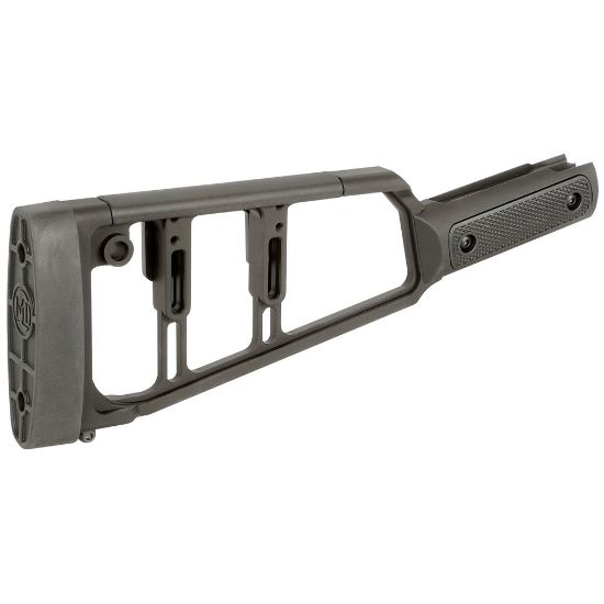 Midwest Industries, Lever Stock, Straight Grip, Fits Rossi, Straight Grip Lever Action Rifles, Anodized Finish, Black, 812102034421, MI-LS-RPG, MI, RTG Parts