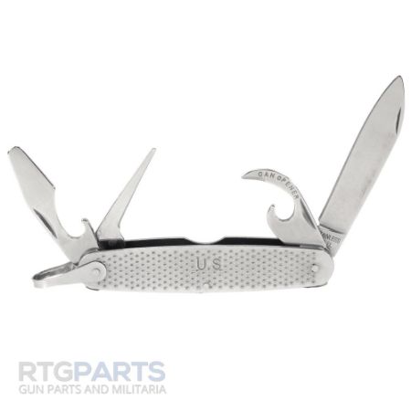 Picture of US ARMY STYLE STAINLESS STEEL POCKET KNIFE