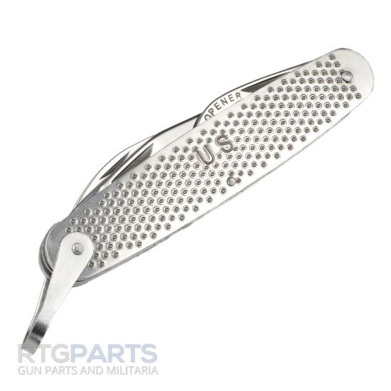 Picture of US ARMY STYLE STAINLESS STEEL POCKET KNIFE