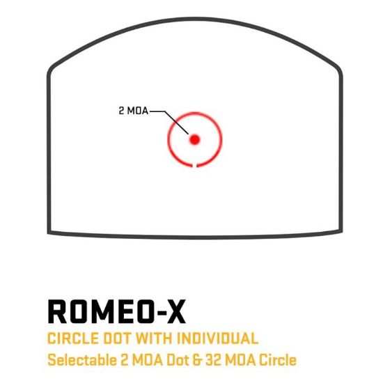 Picture of SIG ROMEO-X REFLEX PRO CIRCLE DOT, FDE