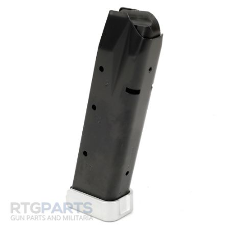 Picture of SIG SAUER P226 X5 9MM 19RD EXTENDED ANTI-FRICTION MAGAZINE WITH ALUMINUM BASEPLATE, MEC-GAR