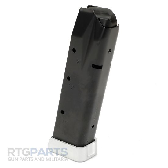 Picture of SIG SAUER P226 X5 9MM 19RD EXTENDED ANTI-FRICTION MAGAZINE WITH ALUMINUM BASEPLATE, MEC-GAR