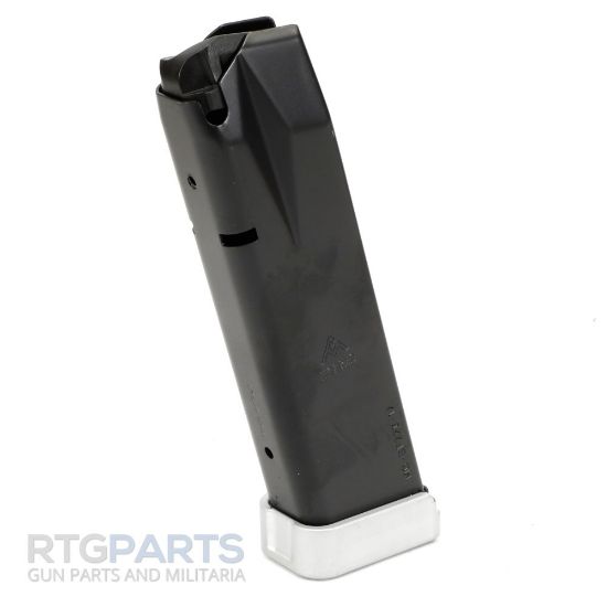 Picture of SIG SAUER P226 X5 9MM 19RD EXTENDED ANTI-FRICTION MAGAZINE WITH ALUMINUM BASEPLATE, MEC-GAR