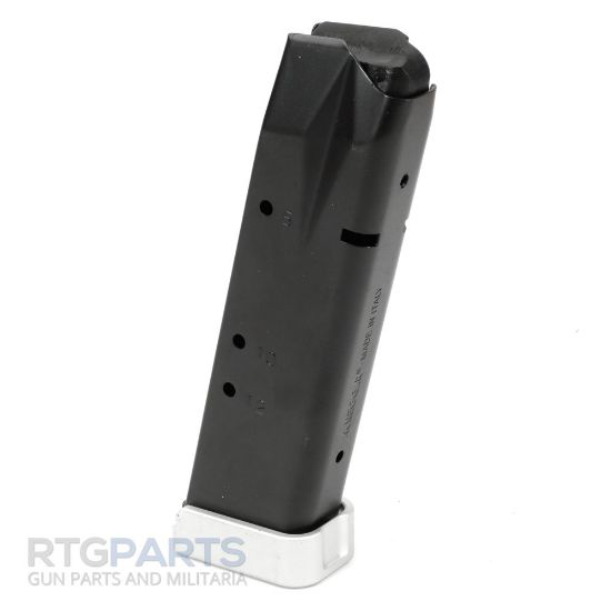 Picture of SIG SAUER P226 X5 .40S&W 14RD EXTENDED ANTI-FRICTION MAGAZINE WITH ALUMINUM BASEPLATE, MEC-GAR