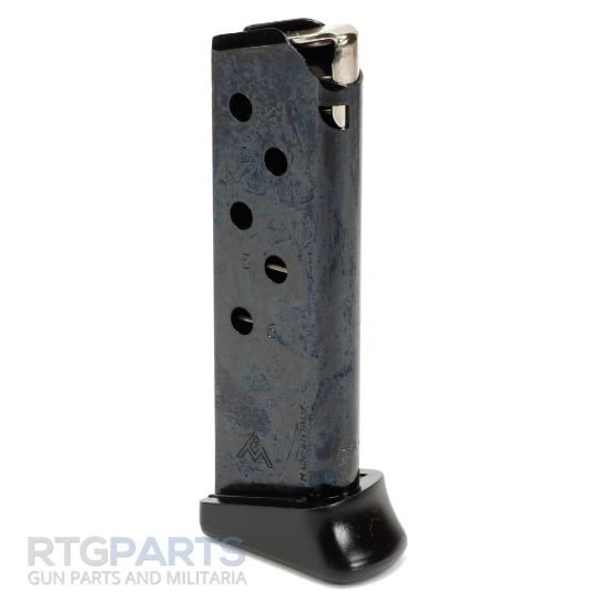 Picture of WALTHER PPK .380 6RD BLUED FINGER REST FLOORPLATE MAGAZINE, MEC-GAR