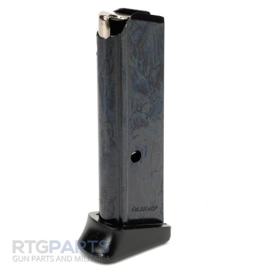 Picture of WALTHER PPK .380 6RD BLUED FINGER REST FLOORPLATE MAGAZINE, MEC-GAR
