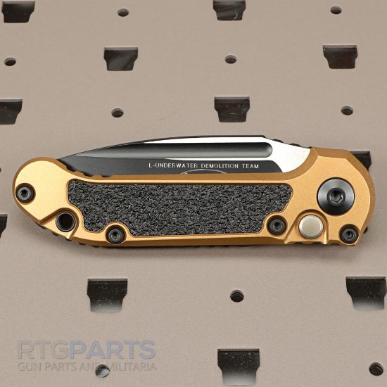 Picture of MICROTECH LUDT GEN III AUTO KNIFE, S/E, TAN, 3.5 INCH, BLACK SERRATED, 1135-2TA