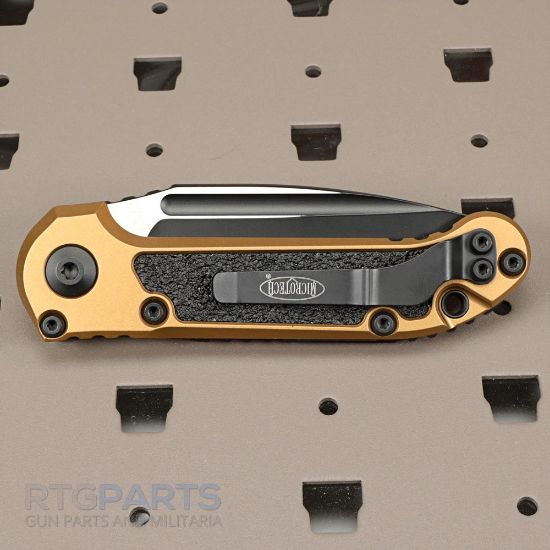 Picture of MICROTECH LUDT GEN III AUTO KNIFE, S/E, TAN, 3.5 INCH, BLACK SERRATED, 1135-2TA