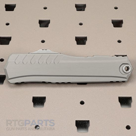 Picture of MICROTECH CYPHER II S/E OTF AUTOMATIC KNIFE, NATURAL CLEAR, 3.5 INCH WHARNCLIFFE, APOCALYPTIC, 1241-10APNC