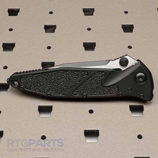 Picture of MICROTECH SOCOM ELITE S/E MANUAL FOLDING KNIFE, BLACK, 4 INCH, SERRATED, 160-2T