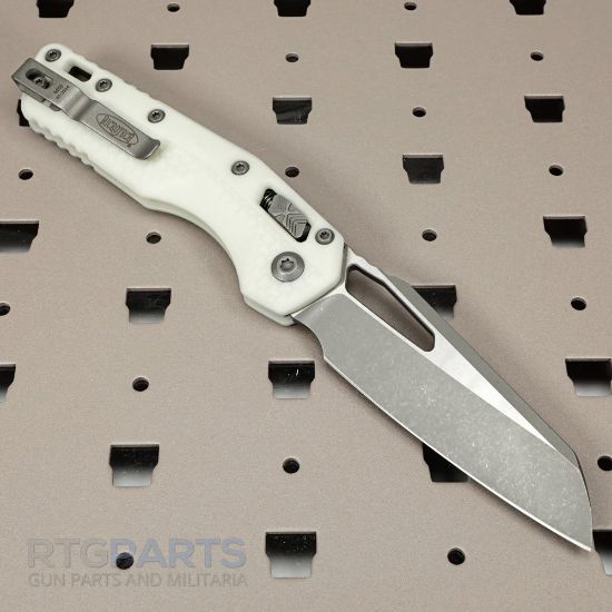 Picture of MICROTECH STANDARD ISSUE MSI, S/E, RAM-LOK, WHITE POLYMER, 3.9 INCH, APOCALYPTIC, 210T-10APPMWH