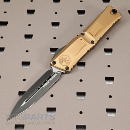 Picture of MICROTECH COMBAT TROODON GEN III D/E OTF AUTOMATIC KNIFE, TAN, 4 INCH, 1142-1TA