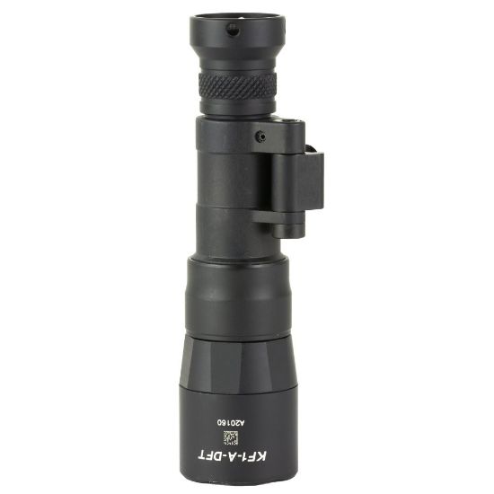 Picture of SUREFIRE M340DFT SCOUT LIGHT TURBO 18350 RECHARGEABLE, 500 LUMENS, 1913 PICATINNY & MLOK MOUNT, BLACK