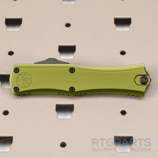 Picture of MICROTECH HERA II MINI D/E BAYONET OTF, AUTOMATIC KNIFE, OD GREEN, 3 INCH, STANDARD, 1701M-1OD