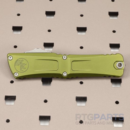 Picture of MICROTECH COMBAT TROODON GEN III S/E OTF AUTOMATIC KNIFE, OD GREEN, 4 INCH, APOCALYPTIC, 1143-10APOD