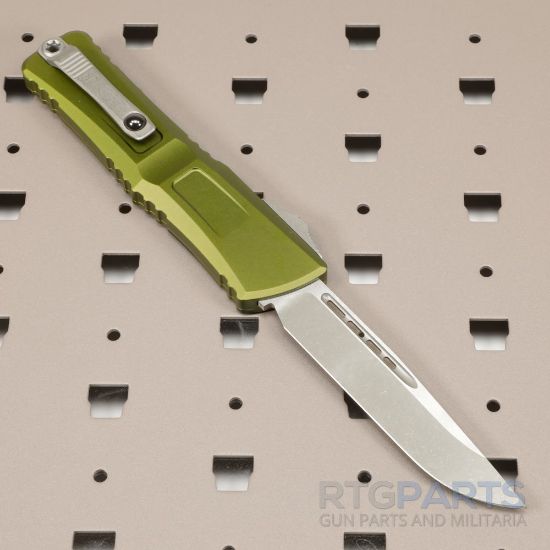 Picture of MICROTECH COMBAT TROODON GEN III S/E OTF AUTOMATIC KNIFE, OD GREEN, 4 INCH, APOCALYPTIC, 1143-10APOD