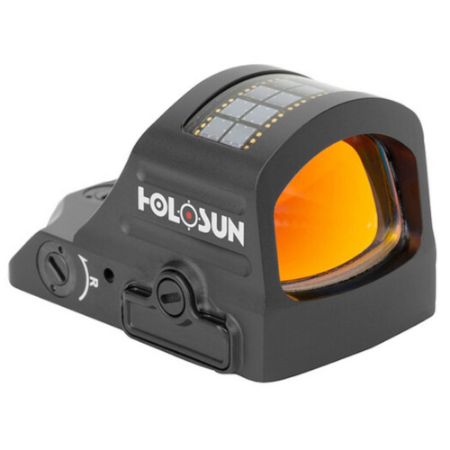 Picture of HOLOSUN 407C X2 MICRO REFLEX SIGHT, SOLAR, RED 2 MOA DOT