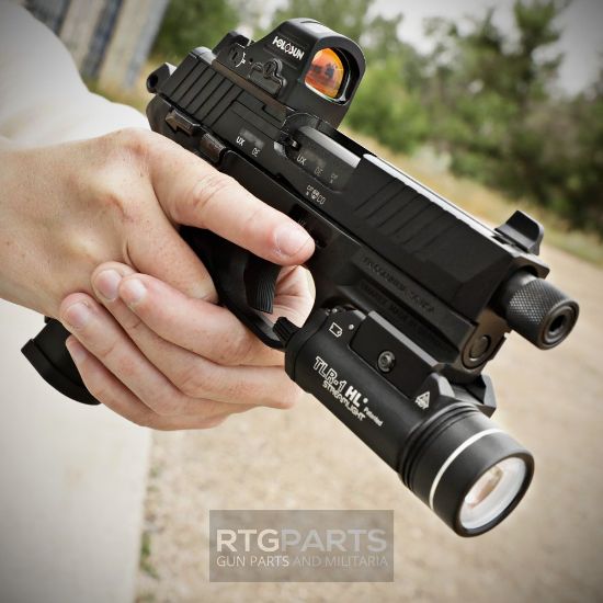 Picture of HOLOSUN 407C X2 MICRO REFLEX SIGHT, SOLAR, RED 2 MOA DOT
