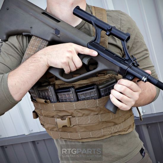 Picture of USMC 8-MAGAZINE COYOTE CHEST RIG, NEW