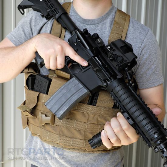 Picture of USMC 8-MAGAZINE COYOTE CHEST RIG, NEW