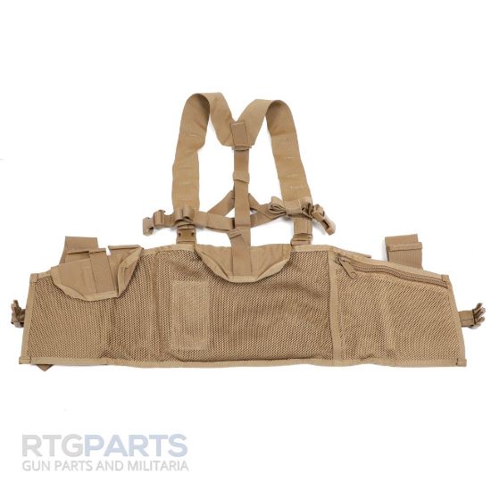Picture of USMC 8-MAGAZINE COYOTE CHEST RIG, NEW
