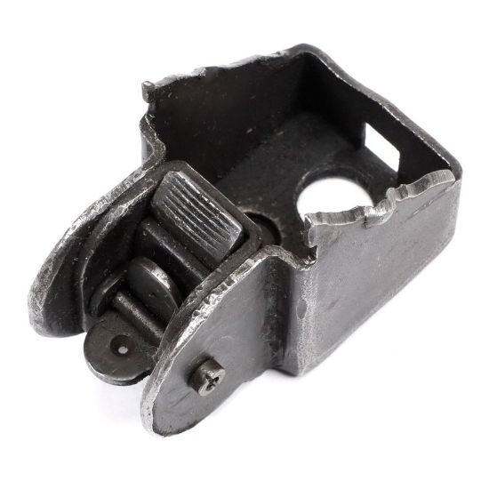 Picture of UZI DEMILLED REAR RECEIVER SECTION W/ TOP COVER LATCH & REAR SIGHT ASSEMBLIES