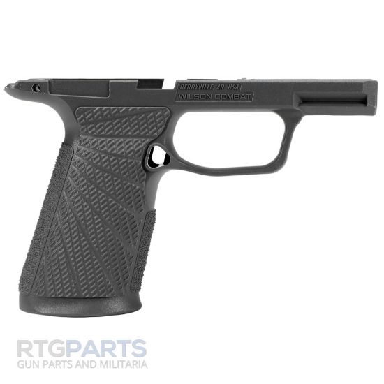 Picture of WILSON COMBAT GRIP MODULE, FITS SIG P365 X-MACRO, W/ SHORT P365 LIGHT RAIL, BLACK