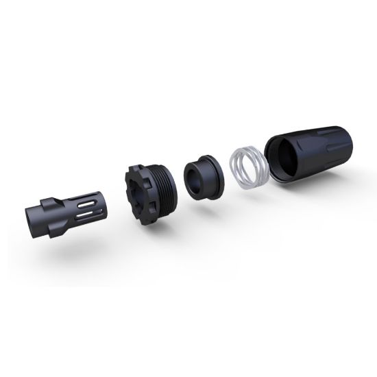 Picture of ANGSTADT ARMS BLASTWAVE BLAST DIVERTER 9MM 3-LUG ATTACHMENT