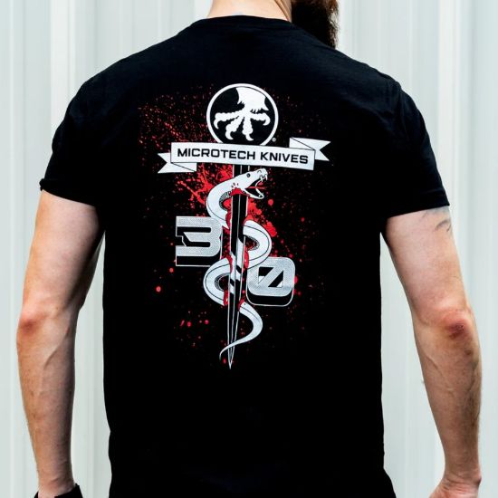Picture of MICROTECH 30TH YEAR ANNIVERSARY BLACK T-SHIRT, XL