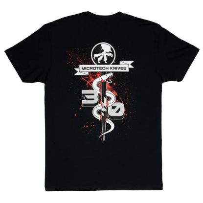 Picture of MICROTECH 30TH YEAR ANNIVERSARY BLACK T-SHIRT, SMALL