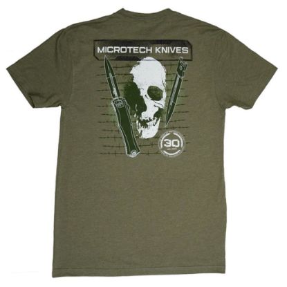 Picture of MICROTECH 30TH YEAR ANNIVERSARY GREEN T-SHIRT, XL
