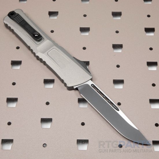 Picture of MICROTECH COMBAT TROODON GEN III S/E OTF AUTOMATIC KNIFE, NATURAL CLEAR, 4 INCH, 1143-1NC