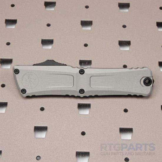 Picture of MICROTECH COMBAT TROODON GEN III S/E OTF AUTOMATIC KNIFE, NATURAL CLEAR, 4 INCH, 1143-1NC