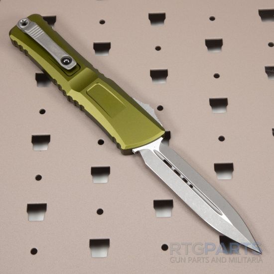 Picture of MICROTECH COMBAT TROODON GEN III D/E OTF AUTOMATIC KNIFE, OD GREEN, 4 INCH, APOCALYPTIC, 1142-10APOD