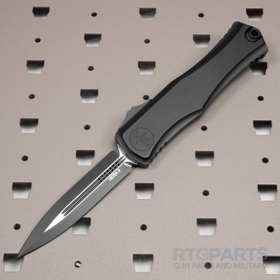 Picture of MICROTECH HERA II D/E OTF AUTOMATIC KNIFE, BLACK, 4 INCH, 1702-1T
