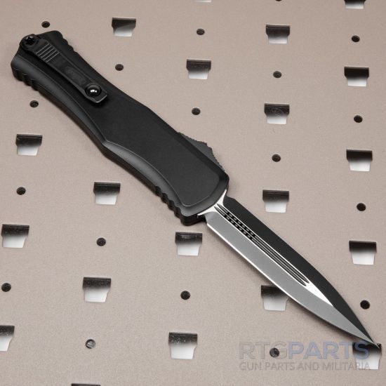 Picture of MICROTECH HERA II D/E OTF AUTOMATIC KNIFE, BLACK, 4 INCH, 1702-1T