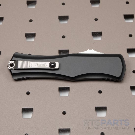 Picture of MICROTECH HERA II D/E OTF AUTOMATIC KNIFE, BLACK, 4 INCH, STONEWASH, 1702-10