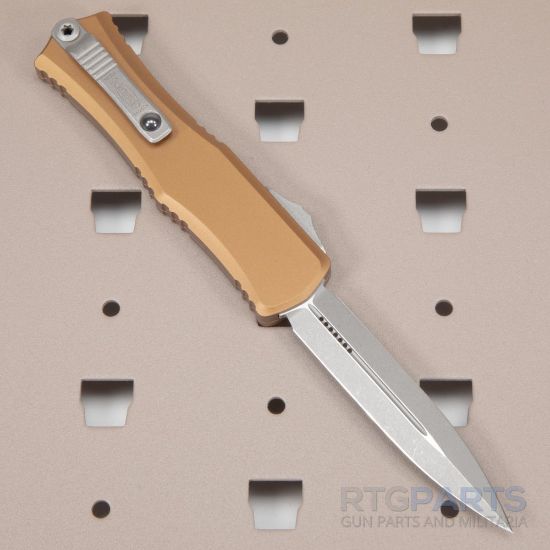 Picture of MICROTECH HERA II MINI D/E OTF, AUTOMATIC KNIFE, TAN, 3 INCH, APOCALYPTIC, 1702M-10APTA