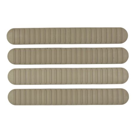 Picture of B5 SYSTEMS M-LOK RAIL COVERS, 4-PACK, FDE