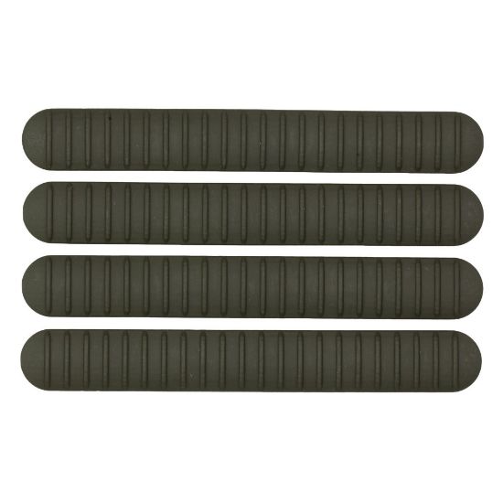 Picture of B5 SYSTEMS M-LOK RAIL COVERS, 4-PACK, OD GREEN